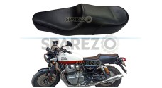 Royal Enfield GT Continental and Interceptor 650cc Black Color Dual Seat - SPAREZO